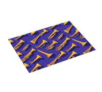 Tappetino scolapiatti minimalista con stampa gialla, in microfibra, super assorbente, per bancone della cucina, 45,7 x 61 cm, facile da pulire, decorazione per la casa