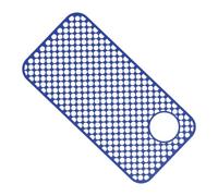 Tappetino scolapiatti multiuso in silicone per piani di lavoro della cucina, design a celle aperte mantiene i piatti al sicuro e previene danni frontali durante l'asciugatura dello scolapiatti in