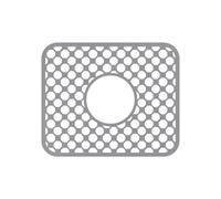 Tappetino scolapiatti multiuso in silicone per piani di lavoro della cucina, design a celle aperte, previene danni frontali durante l'asciugatura dei piatti in modo sicuro tappetini per lavello in