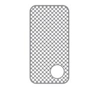 Tappetino scolapiatti multiuso in silicone per piani di lavoro della cucina, design a celle aperte, previene danni frontali durante l'asciugatura dei piatti in modo sicuro tappetini per lavello in