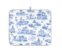 Tappetino scolapiatti per bancone cucina, tappetino scolapiatti in microfibra Architettura antica, tappetino da caffè 40 x 45 cm