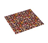 Tappetino scolapiatti per bancone della cucina, 40,6 x 45,7 cm, anni '70, Groovy Hippie retrò, tappetino assorbente per bancone della cucina, tappetino scolapiatti con anello per appendere