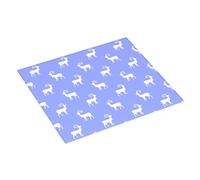 Tappetino scolapiatti per bancone della cucina, 40,6 x 45,7 cm, semplice cartone animato, tappetino assorbente bianco per bancone della cucina, tappetino scolapiatti con anello per appendere