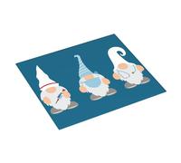 Tappetino scolapiatti per bancone della cucina, 40,6 x 45,7 cm, tappetino assorbente per scolapiatti con anello per appendere