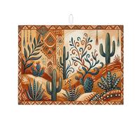 Tappetino scolapiatti per bancone della cucina, caldo e assorbente, tappetino scolapiatti in microfibra della Boemia sud-occidentale per bancone della cucina, decorazione per la casa, 45,7 x 61 cm