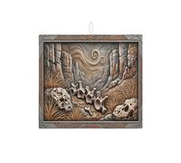 Tappetino scolapiatti per bancone della cucina, con scena del deserto, assorbente, tappetino scolapiatti in microfibra naturale rustica, per cucina, bar, 40,6 x 45,7 cm