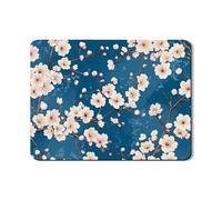 Tappetino scolapiatti per bancone della cucina, elegante motivo floreale in gomma assorbente, tappetino scolapiatti ispirato alla primavera in pelle PU per proteggere bar, 45,7 x 61 cm