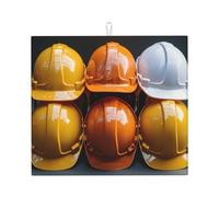 Tappetino scolapiatti per bancone della cucina, grande, super assorbente, tappetino scolapiatti da costruzione, caschi, in microfibra, antiscivolo, tappetino scolapiatti per lavelli, caffettiera, 46 x