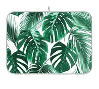 Tappetino scolapiatti per bancone della cucina, grande tappetino in microfibra per scolapiatti 60 x 45 cm, tappetino assorbente per la protezione della macchina del caffè