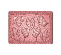 Tappetino scolapiatti per bancone della cucina, in gomma assorbente, stile sud-occidentale, stile sud-occidentale, 45,7 x 61 cm