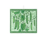 Tappetino scolapiatti per bancone della cucina, tappetino assorbente per scolapiatti a forma di foglia botanica, tappetino in microfibra primaverile per proteggere bar, 40,6 x 45,7 cm