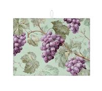 Tappetino scolapiatti per bancone della cucina, tappetino assorbente vintage in microfibra, per bancone della cucina, protezione da bar, 45 x 61 cm