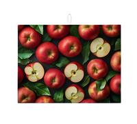 Tappetino scolapiatti per bancone della cucina, tappetino scolapiatti assorbente moderno e rustico in microfibra, ispirato all'autunno, per bancone della cucina, protezione da bar, 45,7 x 61 cm