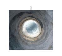 Tappetino scolapiatti per cucina HHGFASD Marble Vortex Pattern Ultra assorbente, reversibile ed elegante tappetino da cucina