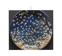 Tappetino scolapiatti per cucina HHGFASD Stars su un piatto modello ultra assorbente, reversibile ed elegante tappetino da cucina