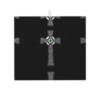 Tappetino scolapiatti per cucina YTUOPWE Kate Cross Picture Ultra assorbente, reversibile ed elegante tappetino da cucina