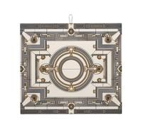 Tappetino scolapiatti per cucina YTUOPWE Retro Geometrico Figura Immagine Ultra Assorbente, Reversibile ed Elegante Tappetino da Cucina