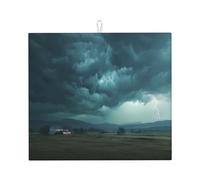 Tappetino scolapiatti per cucina YTUOPWE The Storm After The Calm Picture Ultra assorbente, reversibile ed elegante tappetino da cucina