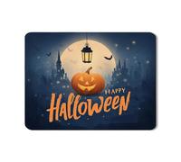 Tappetino scolapiatti per Halloween per bancone della cucina, zucca spettrale e lanterna in gomma assorbente scolapiatti tappetino scolapiatti tappetino autunnale in pelle PU per decorazione bancone