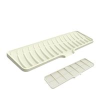 Tappetino scolapiatti per lavello da cucina, cuscinetto assorbitore d'acqua in silicone, con base per rubinetto, organizer anti schizzi, protezione per piano di lavoro per lavare i , bagno, area