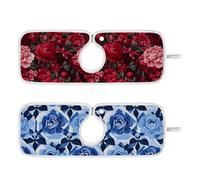 Tappetino scolapiatti per lavello della cucina previene l'umidità appendibile tappetino drenante previene l'accumulo di umidità 76,2 cm