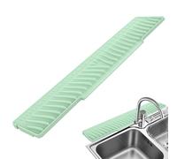 Tappetino scolapiatti per lavello in silicone, 57,9 x 12,4 cm, pieghevole | Tappetino drenante per lavello gadget da cucina, cucina, bagno, lavanderia, fattoria, camper, camper