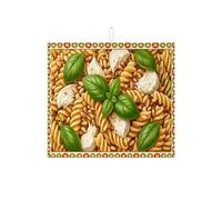 Tappetino scolapiatti per pasta per bancone della cucina, tappetino scolapiatti assorbente per erbe verdi, tappetino scolapiatti rustico in microfibra per proteggere lo spazio di cottura, 40,6 x 45,7
