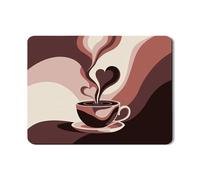 Tappetino scolapiatti per tazze da caffè per bancone della cucina, tappetino scolapiatti in gomma assorbente a spirale retrò, comodo tappetino scolapiatti in pelle PU per protezione bar 45,7 x 61 cm