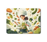 Tappetino scolapiatti per verdure, per cucina, divertente, a foglia, assorbente, in gomma, tappetino scolapiatti in pelle PU per proteggere il bancone della cucina, 45,7 x 61 cm
