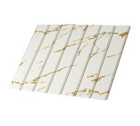 Tappetino scolapiatti pieghevole e assorbente in terra di diatomacea per bancone della cucina, 40 x 30 cm, design pieghevole e salvaspazio, multiuso per tazze, piatti o come tappetino resistente al