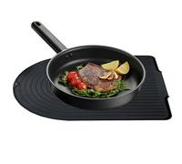 Tappetino scolapiatti pieghevole in silicone, tappetino per scolapiatti ad asciugatura rapida, resistente al calore, accessorio per lavastoviglie per tazza a disco