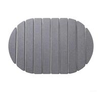 Tappetino scolapiatti pieghevole per cucina e bagno con materiale di terra di diatomee che offre un rapido assorbimento dell'acqua e risparmio di spazio (grigio-B)