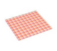 Tappetino scolapiatti quadrato, motivo scozzese, 40,6 x 45,7 cm, assorbente, tappetino scolapiatti per cucina, tappetino natalizio per scolapiatti con anello per appendere
