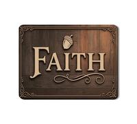 Tappetino scolapiatti rustico per bancone della cucina, tappetino in gomma assorbente vintage marrone ghianda scolapiatti tappetino scolapiatti in pelle sintetica in pelle sintetica 45,7 x 61 cm