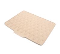 Tappetino scolapiatti: tappetino scolapiatti in silicone con scarico integrato