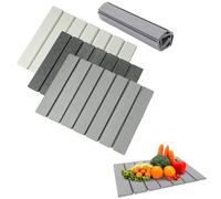 Tappetino scolapiatti,Tappeto da cucina in pietra diatomite assorbente, tappetino da diatomite da bagno pieghevole, piano da cucina