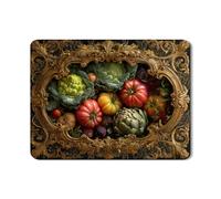 Tappetino scolapiatti vintage per bancone della cucina, tappetino scolapiatti decorativo in gomma assorbente per scolapiatti rustico in pelle PU per proteggere la sala da pranzo, 45,7 x 61 cm