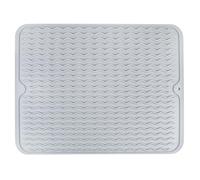 Tappetino Scolapiatti Wave Grain in Silicone, Assorbe Acqua