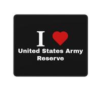 Tappetino Scrivania Amo La Riserva dell'Esercito degli Stati Uniti Grande Desk Mat Waterproof Mouse Mat per Laptop Ufficio Pc 25X30Cm