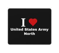 Tappetino Scrivania Amo L'Esercito degli Stati Uniti del Nord Grande Desk Mat Waterproof Mouse Mat per Pc Ufficio Laptop 25X30Cm