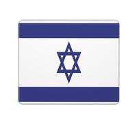 Tappetino Scrivania Bandiera di Israele Pulire Mouse Pad Grande Mouse Mat per Computer Portatile Gaming Pc 25X30Cm