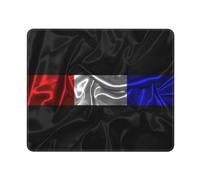 Tappetino Scrivania Bandiera di Seta Sottile Rossa Bianca Blu Pulire Mouse Mat Multifunzione Mouse Pad per Computer Gaming Computer Portatile 25X30Cm