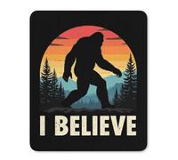Tappetino Scrivania Bigfoot Sunset Credo Sasquatch Grande Mouse Pad Waterproof Desk Mat per Pc Ufficio Laptop 25X30Cm