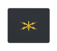 Tappetino Scrivania Insegne della Divisione Informatica dell'Esercito Americano Lavabile Mouse Pad Pulire Mouse Mat per Computer Gaming Mac 25X30Cm