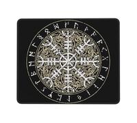 Tappetino Scrivania Magia Antica Vichinga Confortevole Mouse Mat Grande Desk Mat per Mac Computer Portatile Laptop 25X30Cm