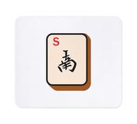 Tappetino Scrivania Mahjong South Soffice Tappetino per Mouse Gaming Antiscivolo Desk Mat per Computer Mac Gaming 10X12In