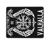 Tappetino Scrivania Mitologia Norrena Rune Scandinave Bussola Vichinga Pulire Desk Mat Waterproof Mouse Mat per Laptop Computer Mac 25X30Cm