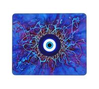 Tappetino Scrivania Ornamento Greco Mati Mataki Matiasma Malocchio Portatile Desk Mat Waterproof Mouse Pad per Mac Computer Portatile Ufficio 25X30Cm