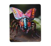 Tappetino Scrivania SciFi Insect Tappetino per Mouse Gaming 10x12in