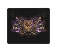 Tappetino Scrivania Strega Pagana della Dea della Triplice Luna Portatile Desk Mat Lavabile Mouse Mat per Computer Gaming Computer Portatile 25X30Cm